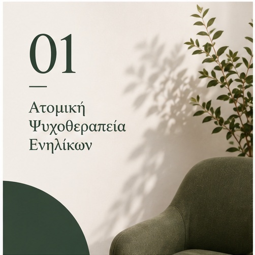 Ατομική Ψυχοθεραπεία Ενηλίκων
